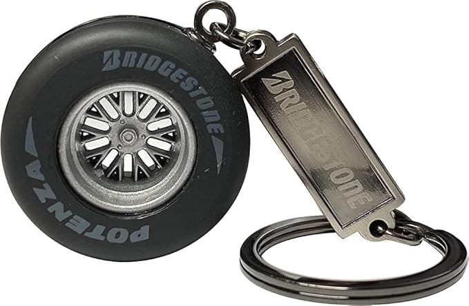 F1 Style Tyre Keychain
