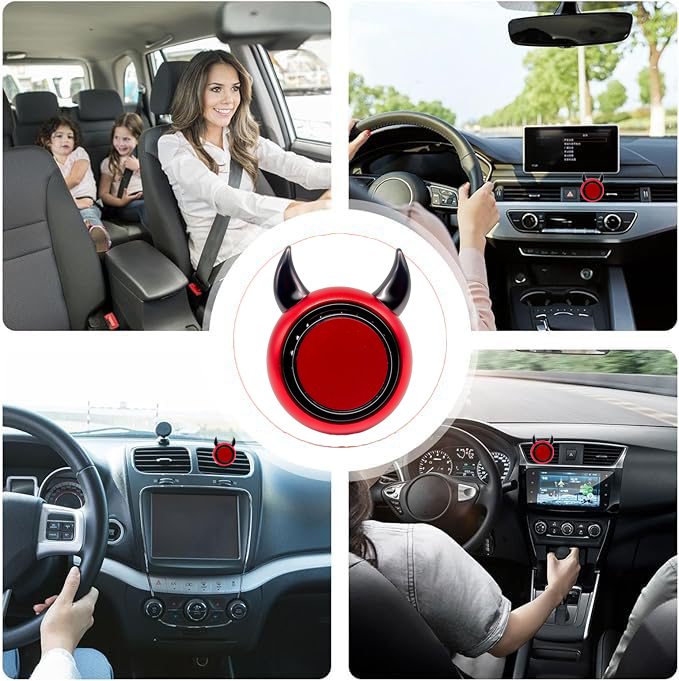 Devil Horn Car AC Vent Perfume
