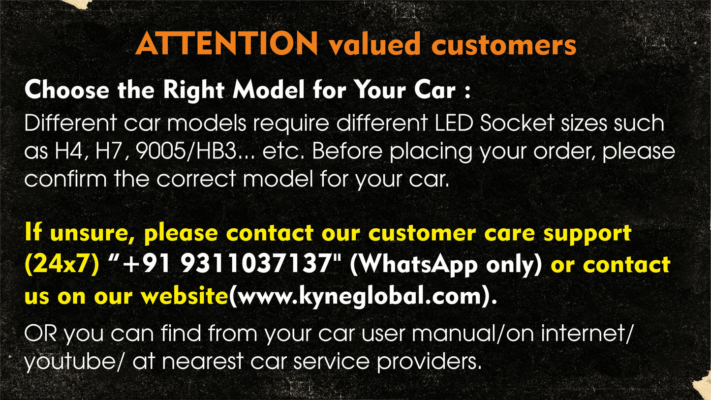 200W High Power Premium LED Headlights Bulb (2Year Warranty)