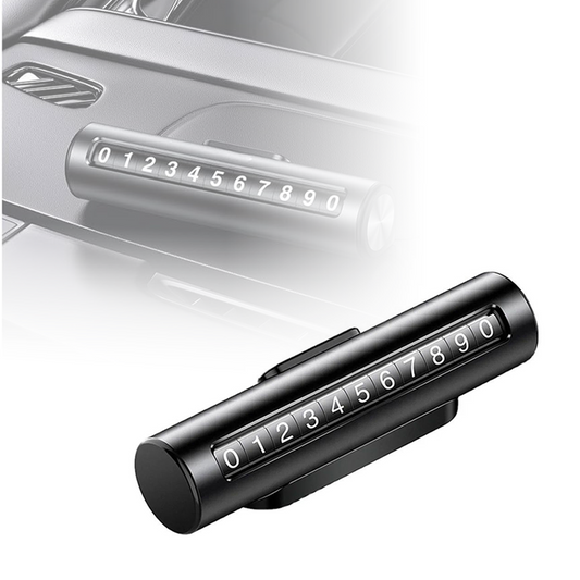 Car Phone Number Display Card