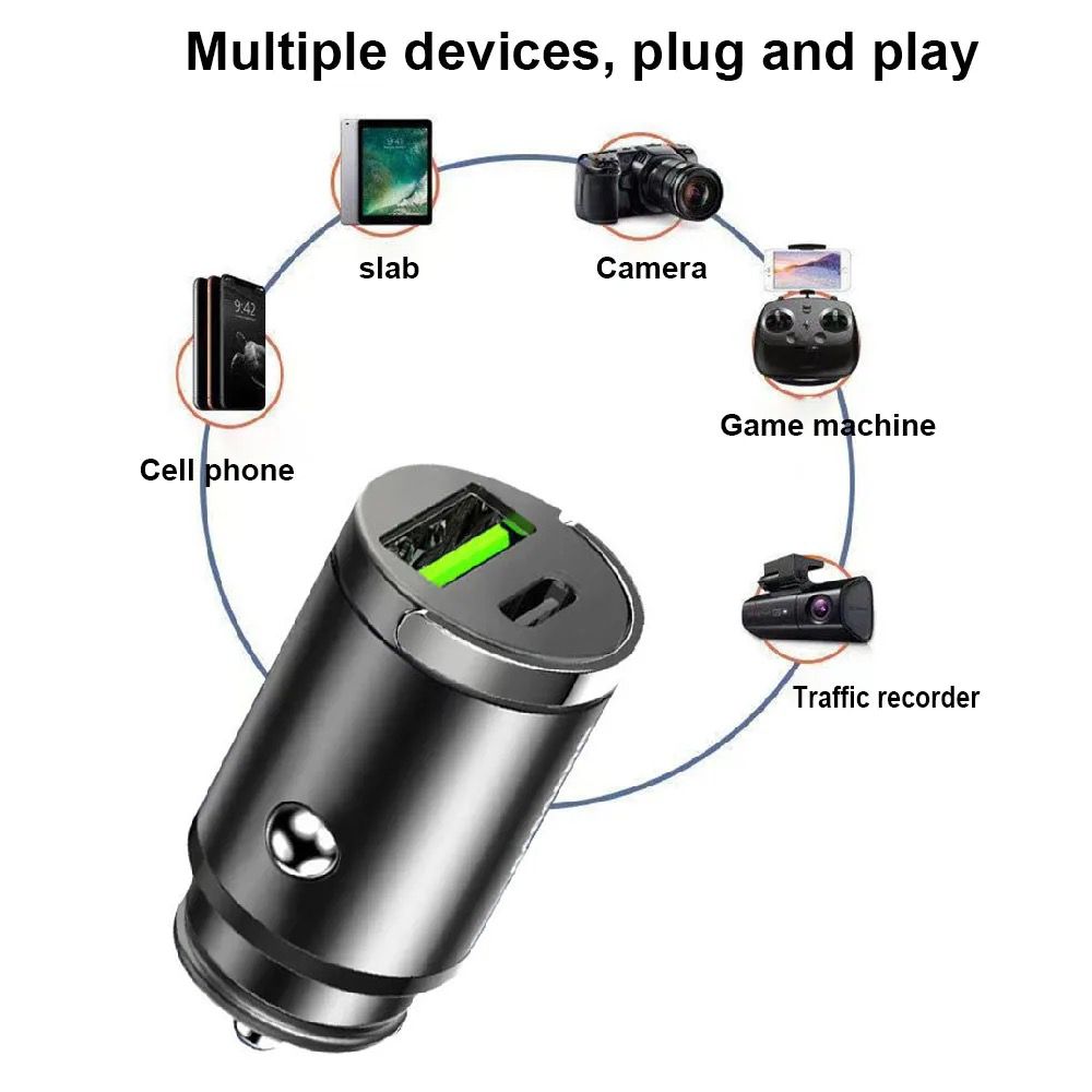 Mini Super Fast PD Car Charger
