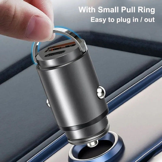Mini Super Fast PD Car Charger