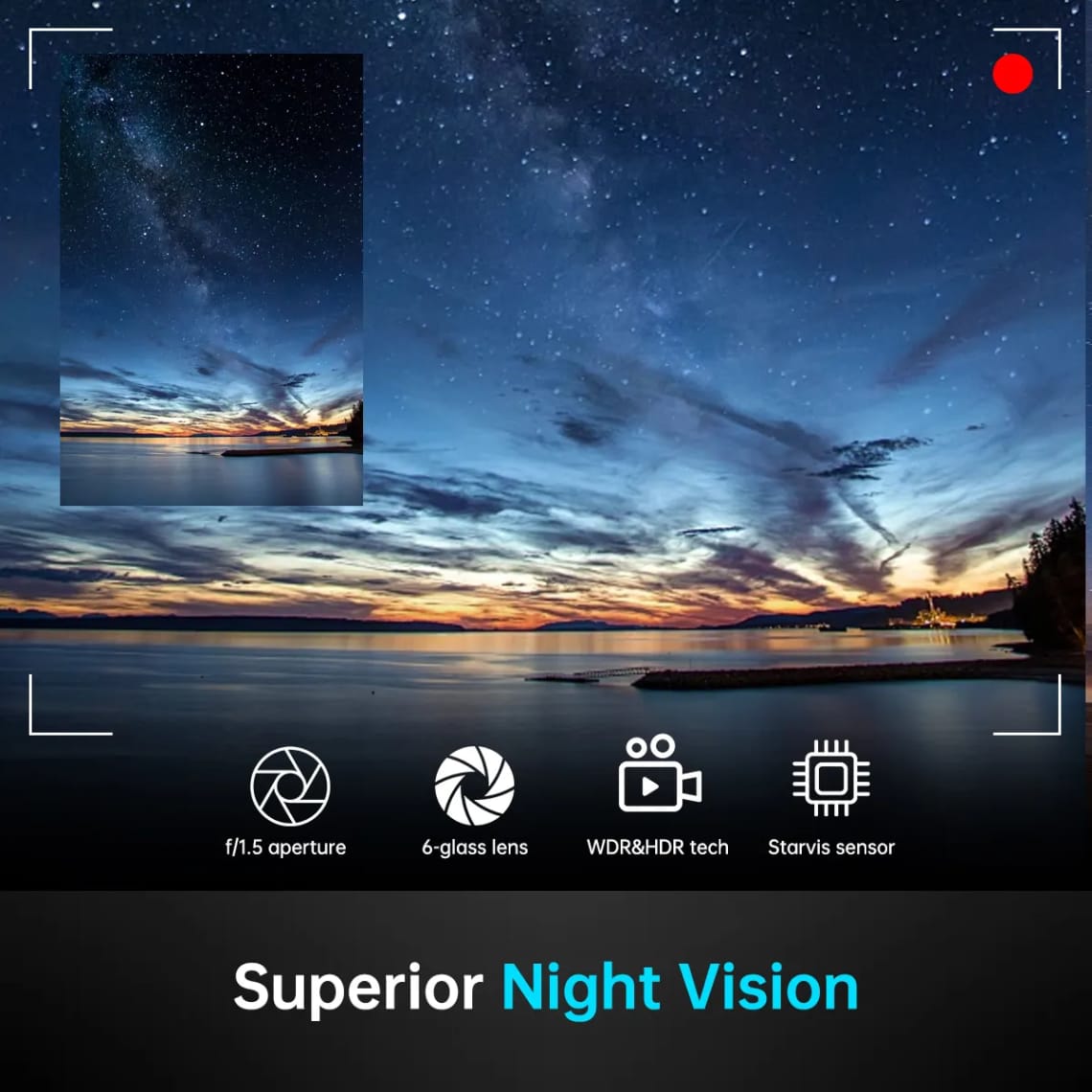 KYNE 4K Car DVR — Front 4K + Multi-Camera Support | Wi-Fi | GPS | Superior Night Vision