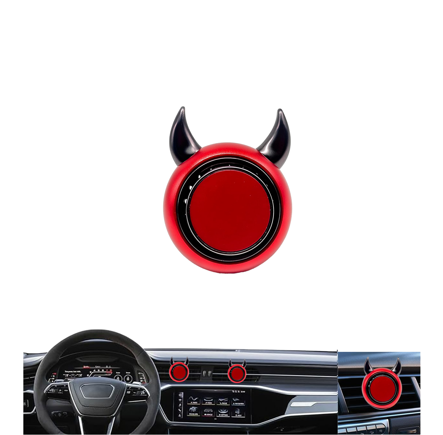 Devil Horn Car AC Vent Perfume