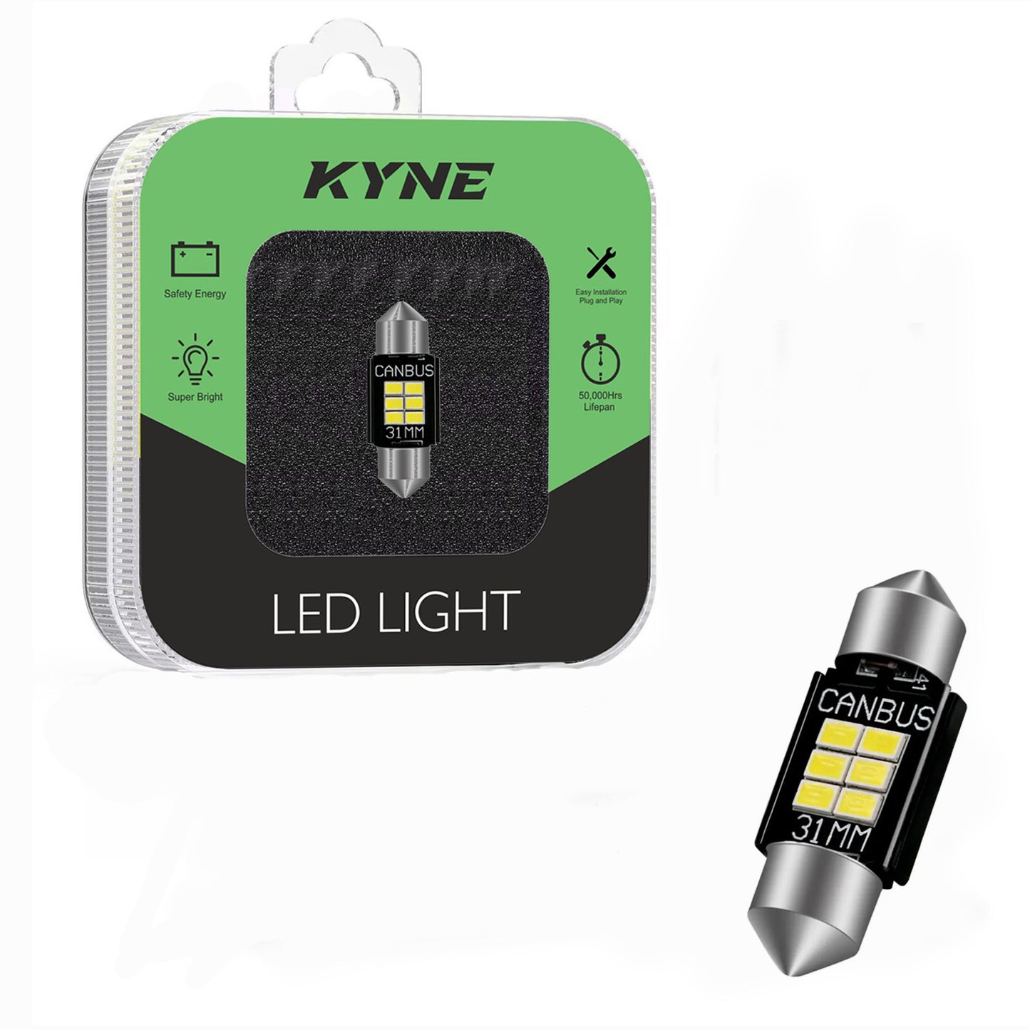 LED Car Roof Light Bulb SMD Latest 2025 (1 YEAR WARRANTY)