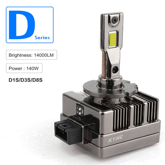 KYNE M13 140W CANBUS D1S/D2S/D3S/D4S/D5S/D8S Turbo fans headlamp led headlight bulb