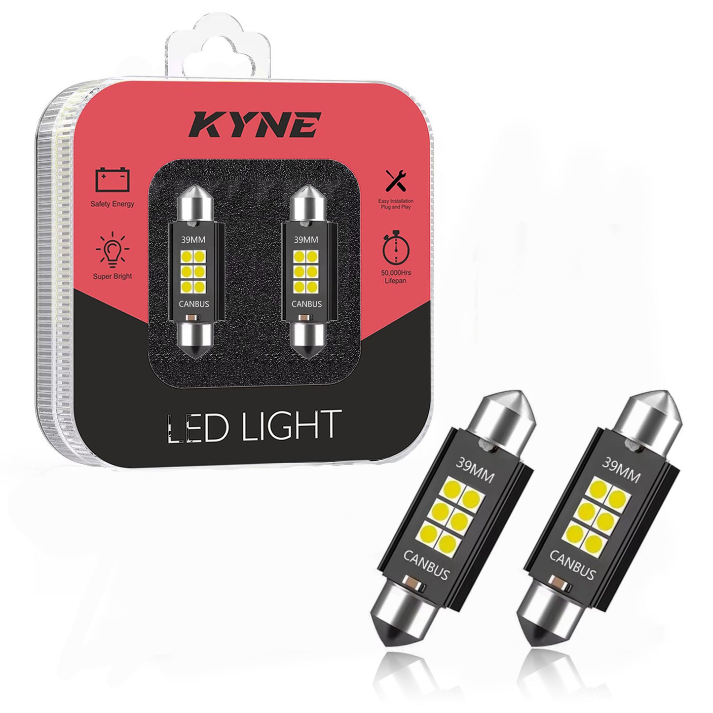 LED Car Roof Light Bulb SMD Latest 2025 (1 YEAR WARRANTY)