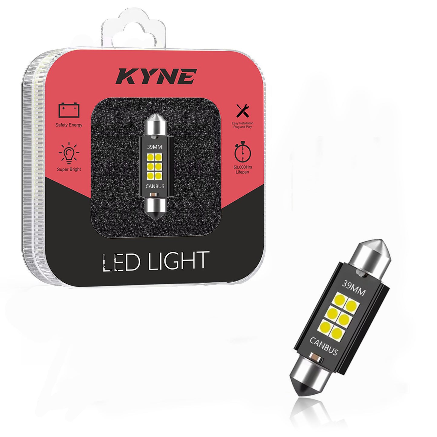 LED Car Roof Light Bulb SMD Latest 2025 (1 YEAR WARRANTY)