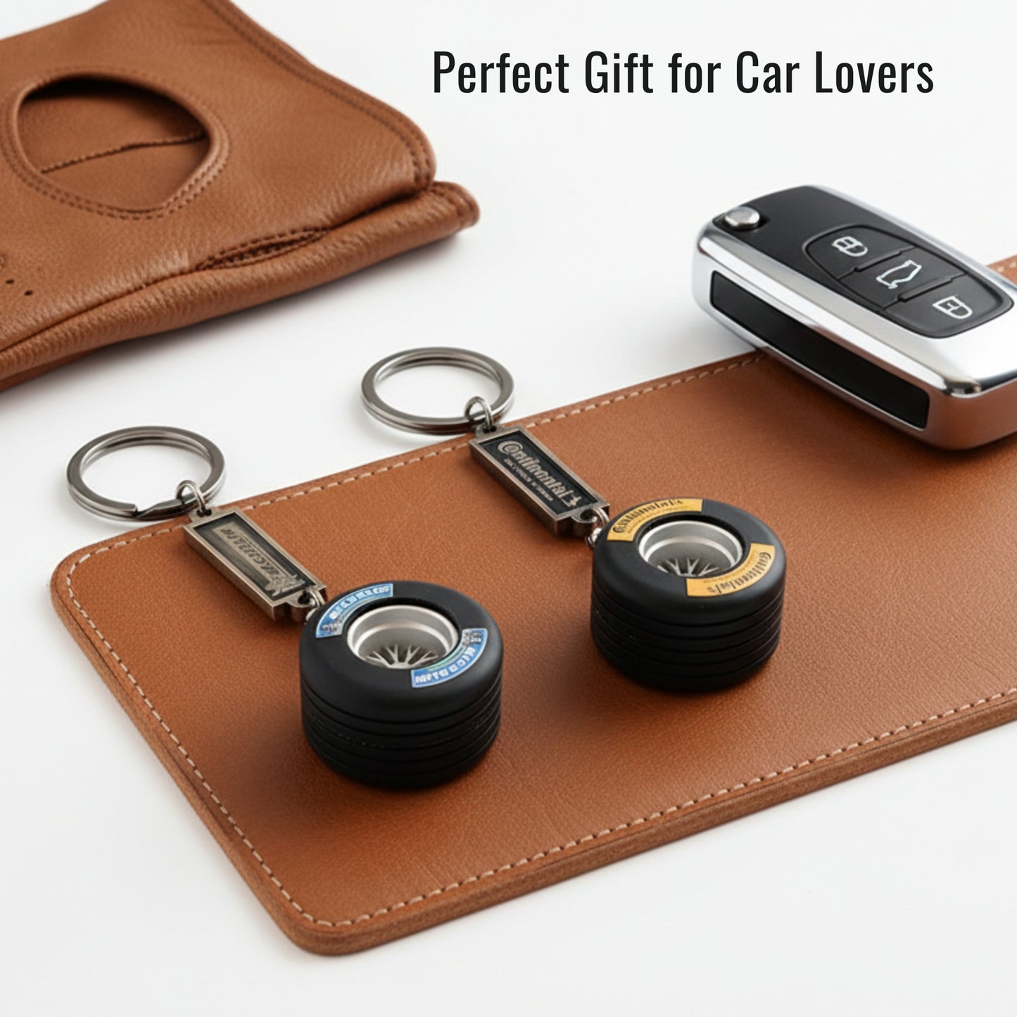 F1 Style Tyre Keychain