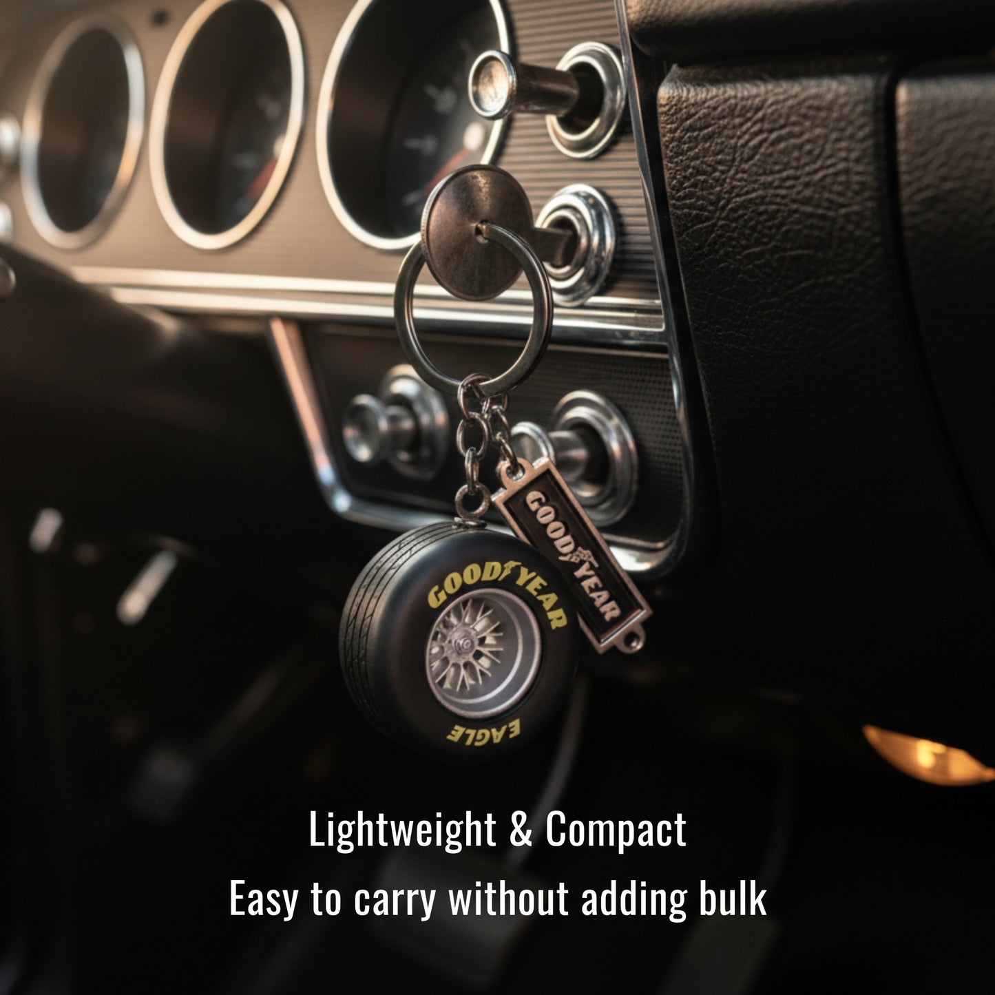 F1 Style Tyre Keychain