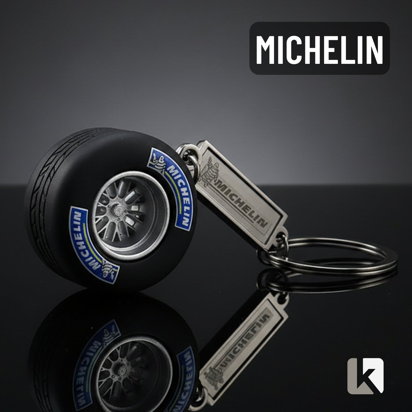 F1 Style Tyre Keychain