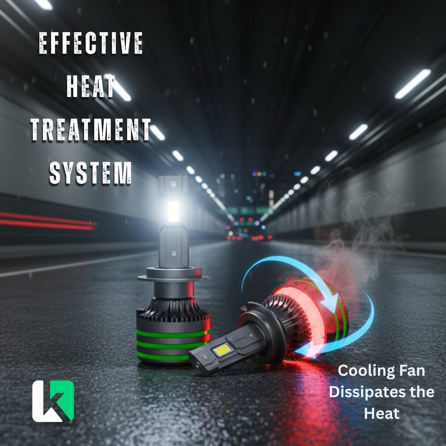 200W LED Headlight Bulbs - High Power Premium with 3-Year Warranty
