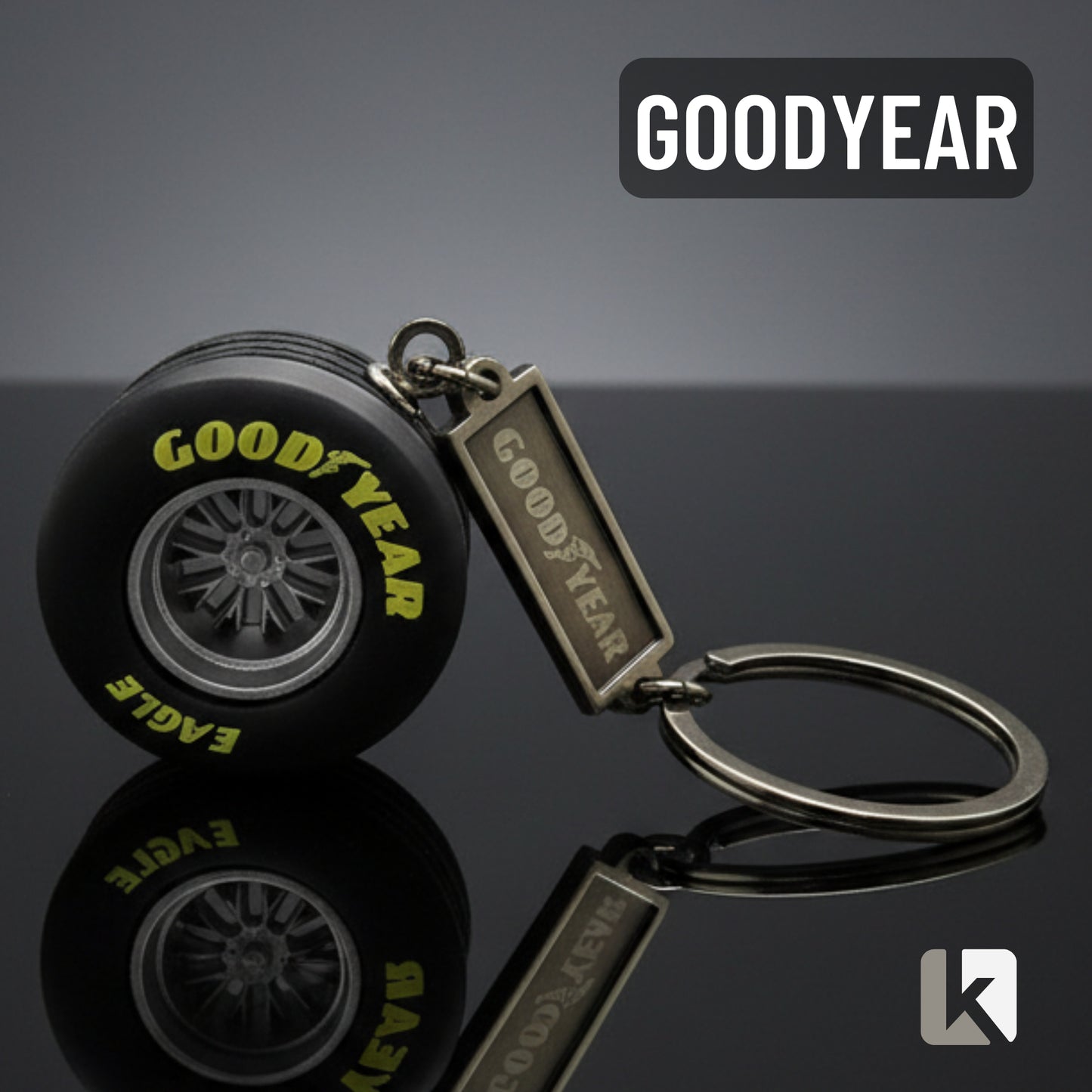 F1 Style Tyre Keychain