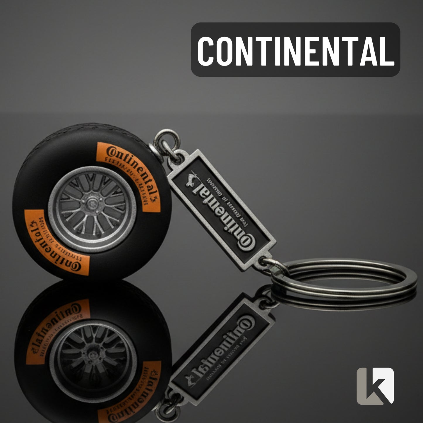 F1 Style Tyre Keychain
