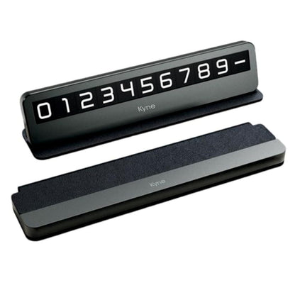 Car Dashboard Number Display Card