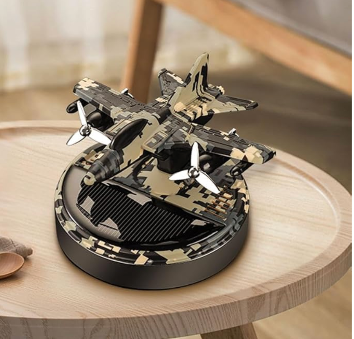 Military Aircraft Figurine Dashboard Perfume