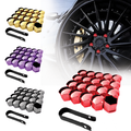 Anti-Theft Protection- 19mm & 21mm Wheel Nut Bolt Head Covers