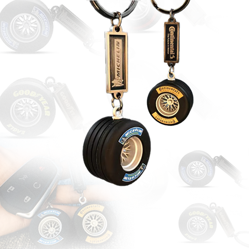 Keychain - Premium F1 Car Tire