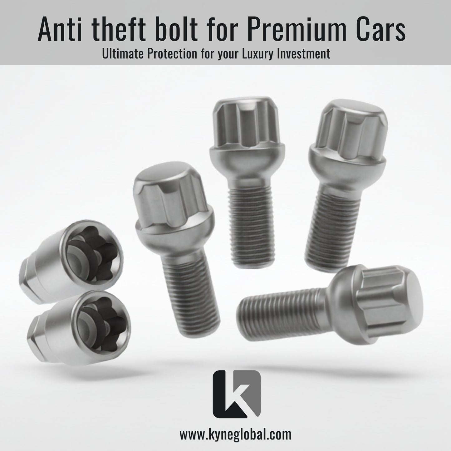 Anti theft Lug nut lock
