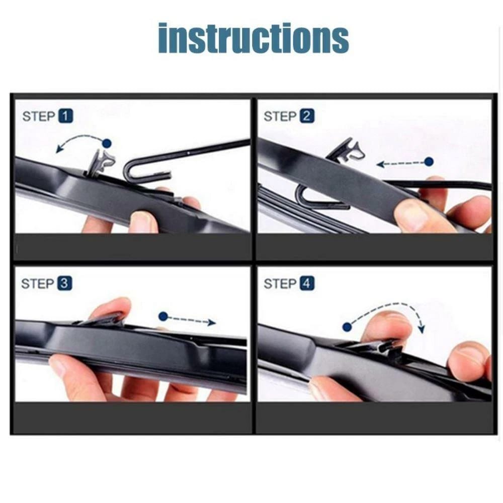 All Weather Performance, Superior Quality Front Windshield Wipper Blades