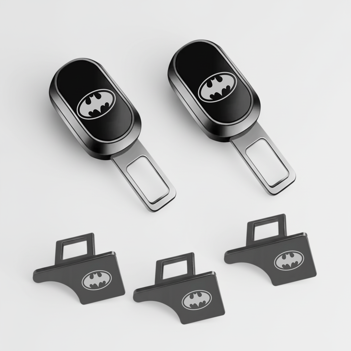 Premium Car Seat Belt Extender Clip - Universal Fit Metal Buckle with Custom Logo
