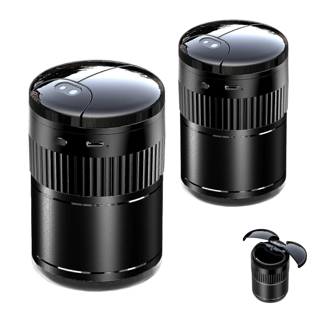 Car Smart Ashtray Automatic Opening Closing Infrared Sensor lid