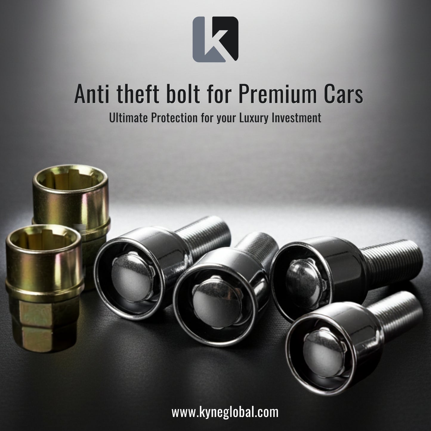 Anti theft Lug nut lock