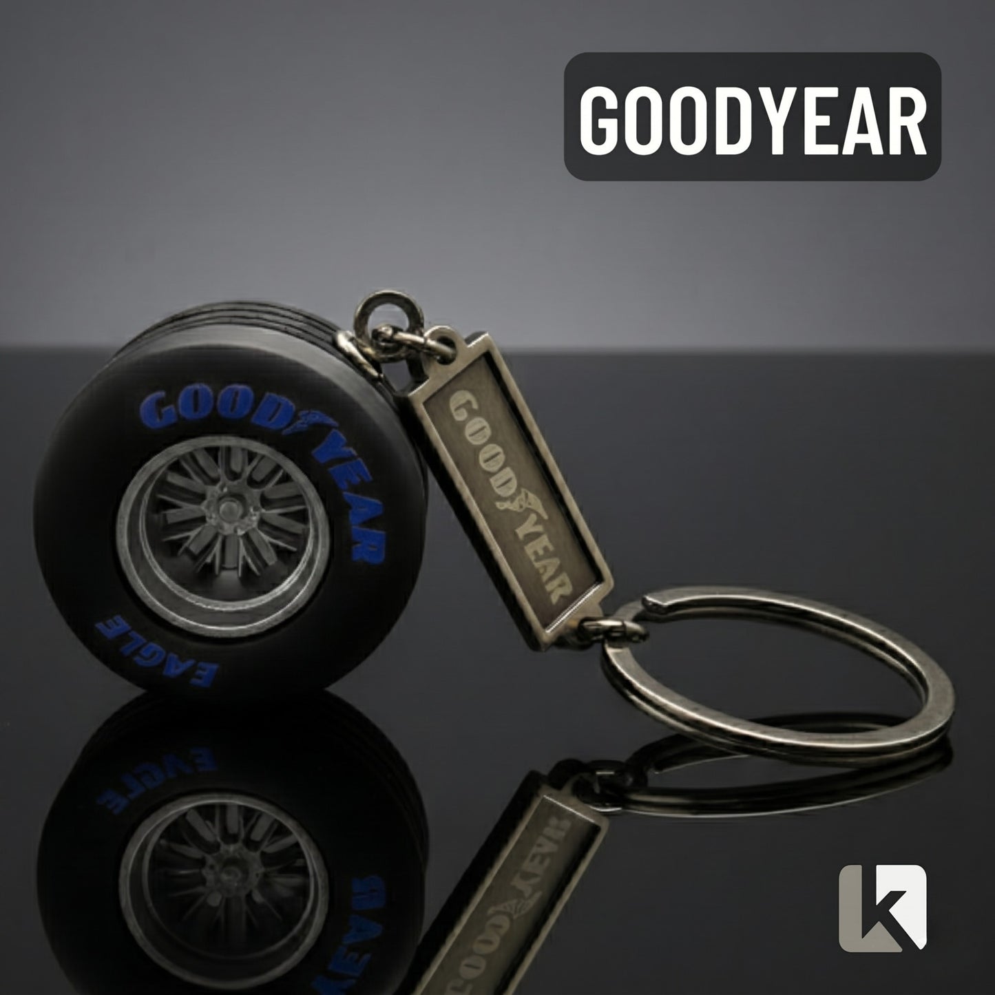 F1 Style Tyre Keychain