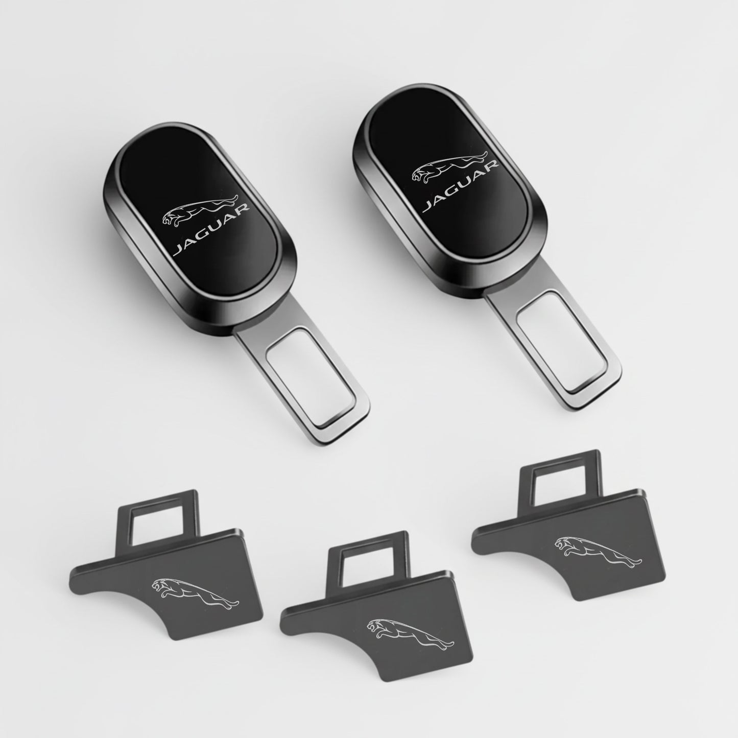 Premium Car Seat Belt Extender Clip - Universal Fit Metal Buckle with Custom Logo