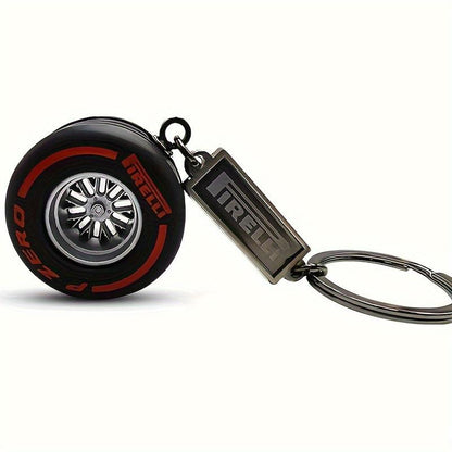 Keychain - Premium F1 Car Tire