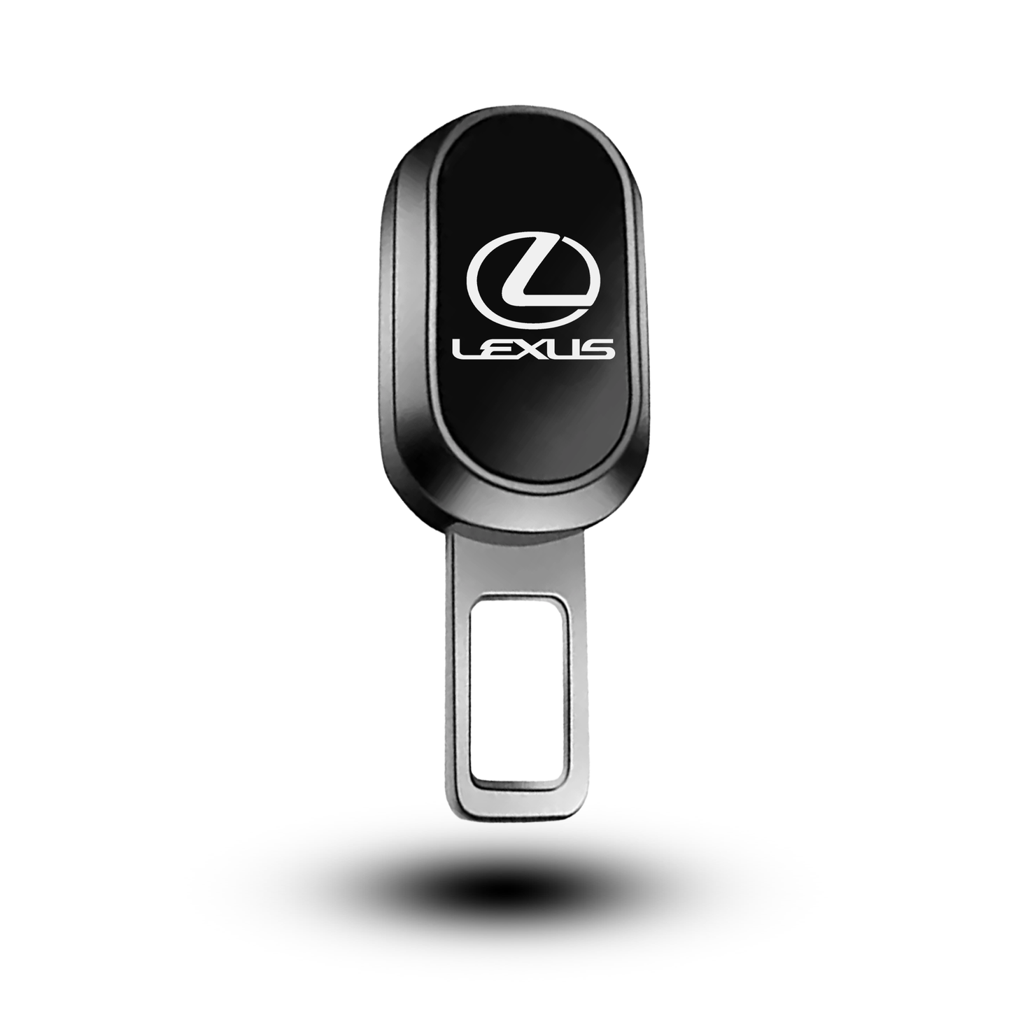 Premium Car Seat Belt Extender Clip - Universal Fit Metal Buckle with Custom Logo