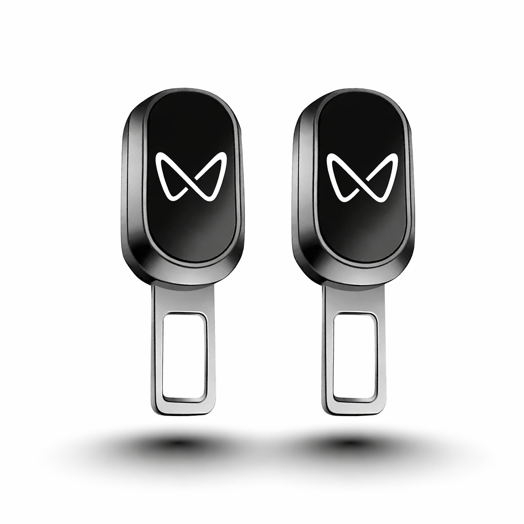 Premium Car Seat Belt Extender Clip - Universal Fit Metal Buckle with Custom Logo
