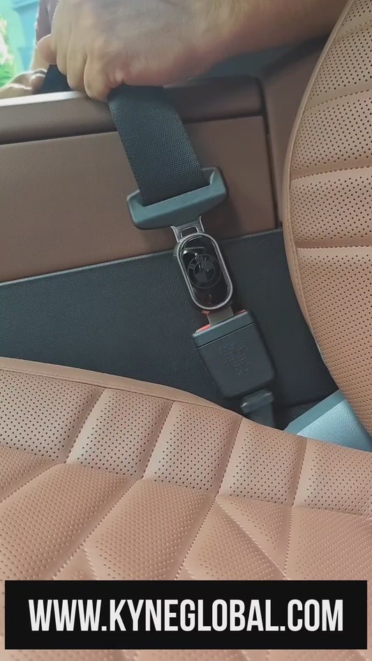 Premium Car Seat Belt Extender Clip - Universal Fit Metal Buckle with Custom Logo