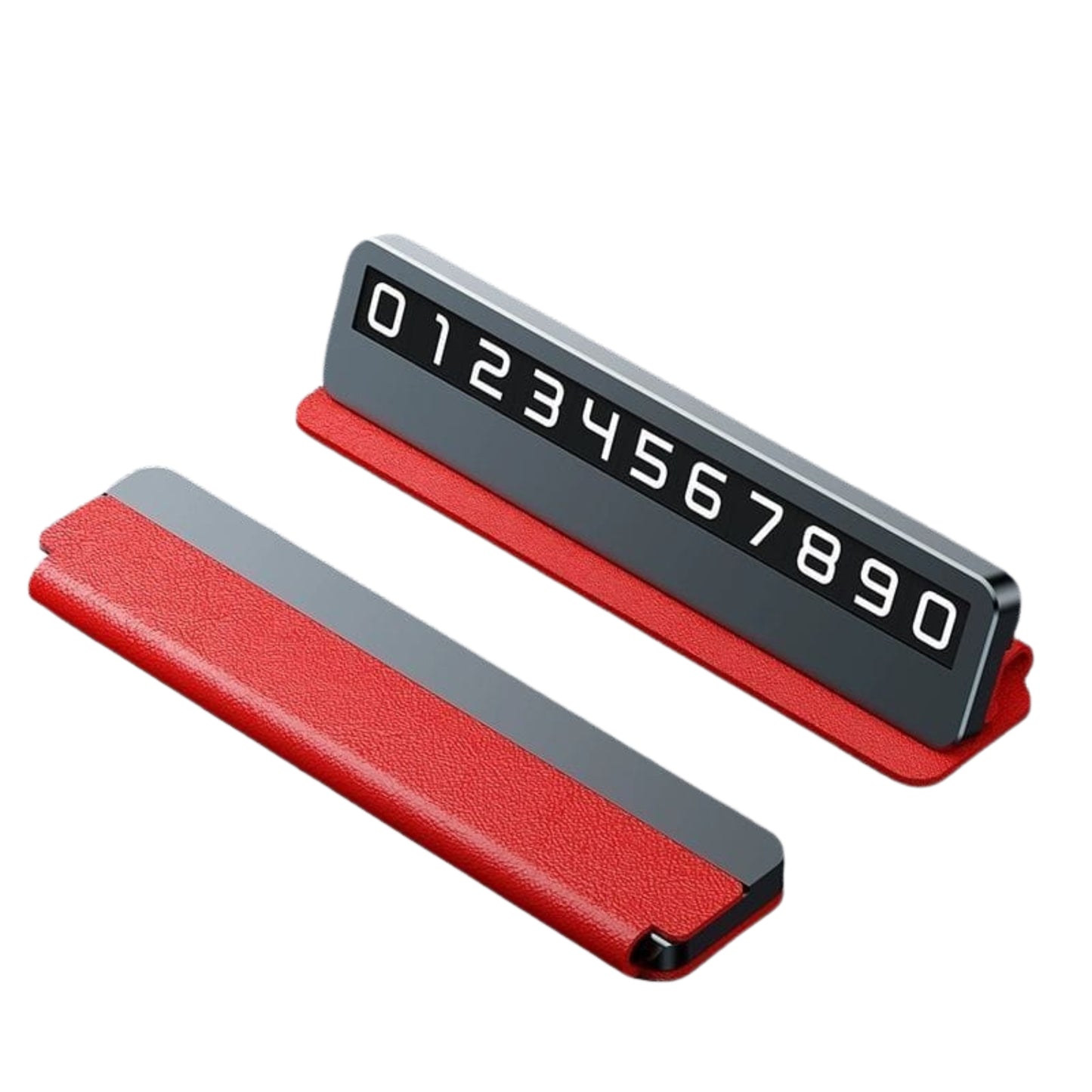 Magnetic Temporary Parking Phone Number Display