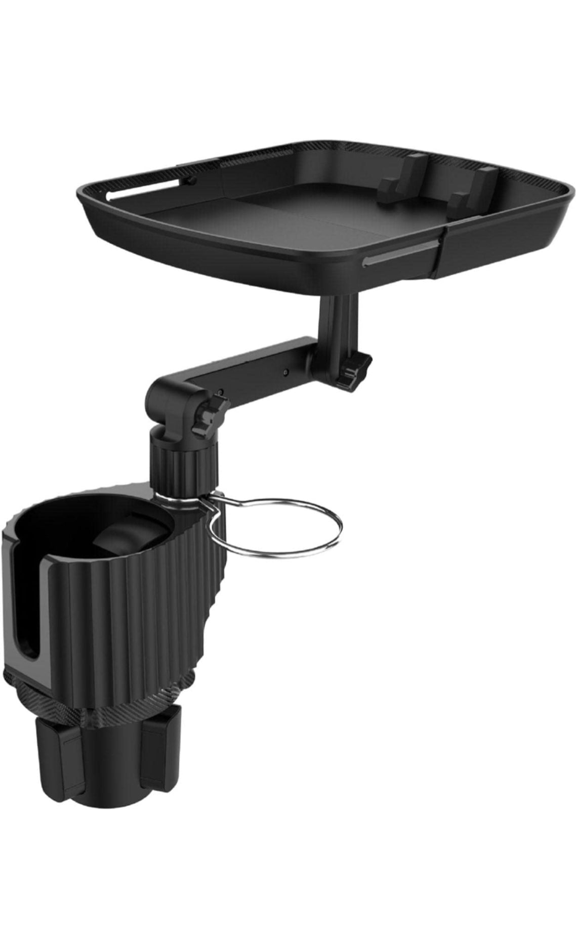 Vehicle Folding Tray Bracket with Cup Holder