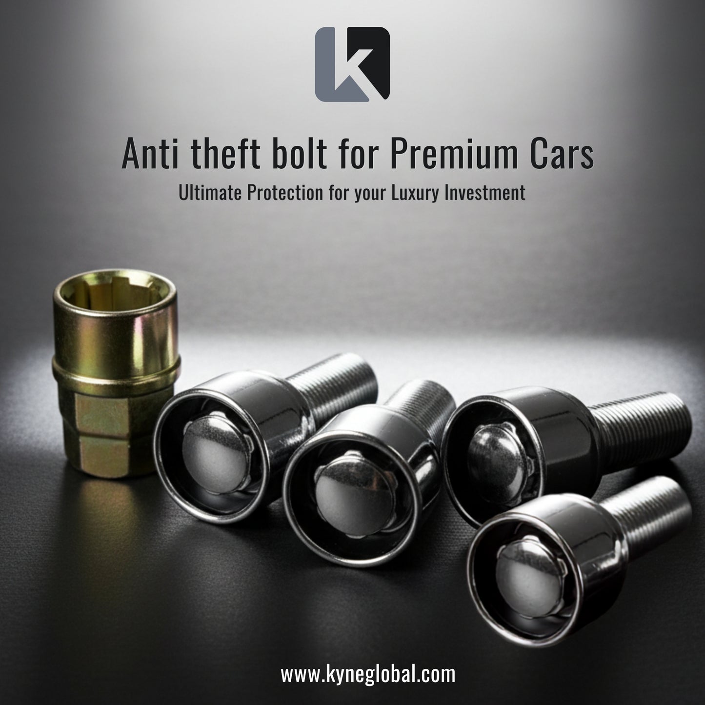 Anti theft Lug nut lock
