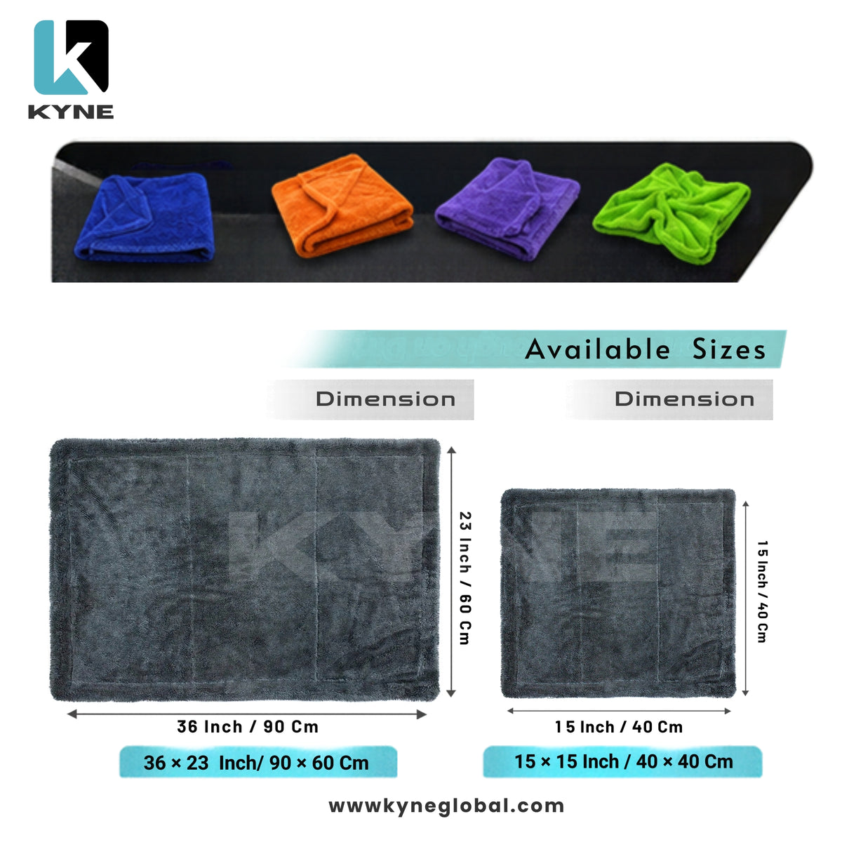 1200 GSM Premium Microfiber Cloth for Car Care